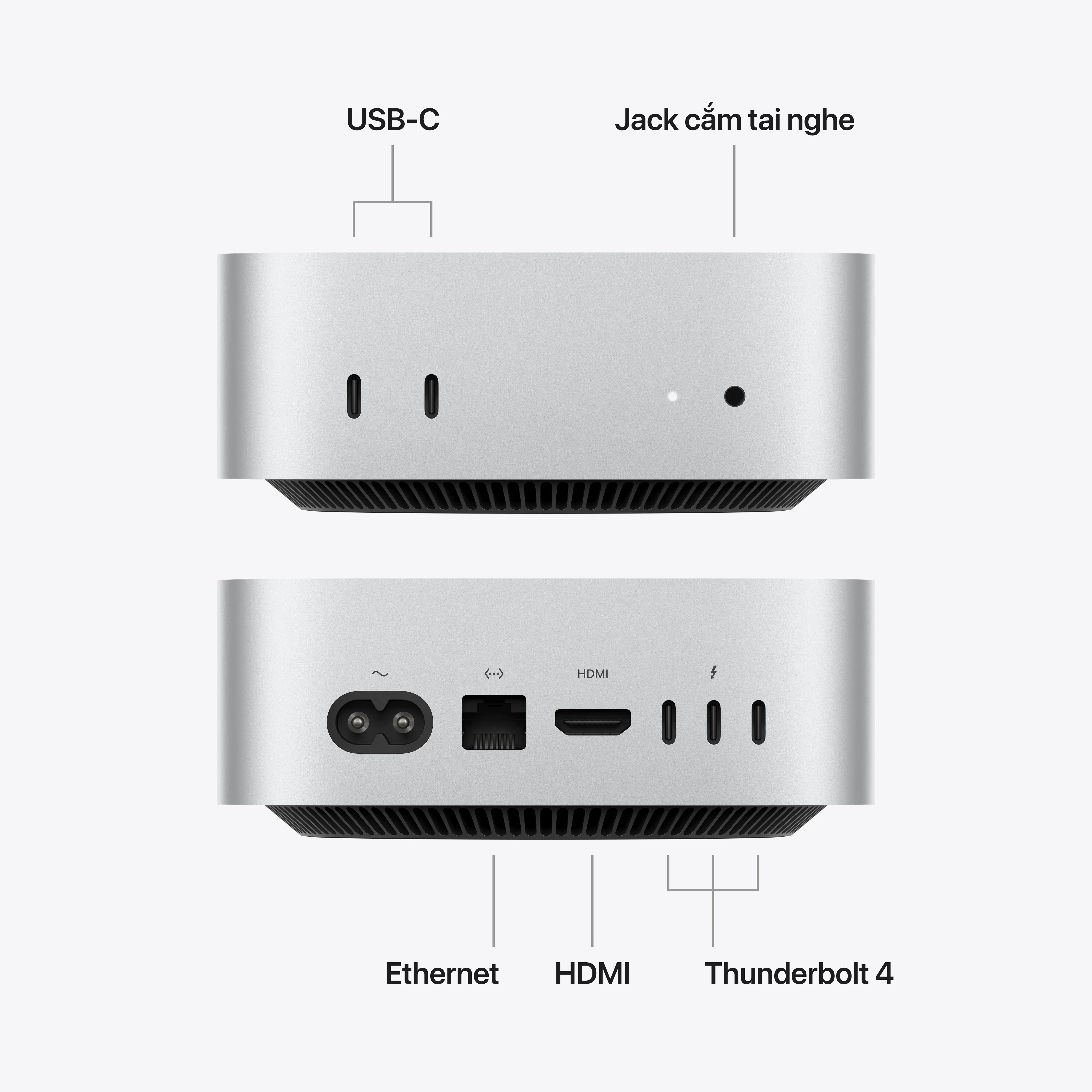 Apple Mac mini M6 12CPU 12GPU 16GB 512GB 2026 Chính hãng Apple Việt Nam